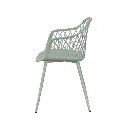 Стул пластиковый Дайкири цвет серо-зеленый
