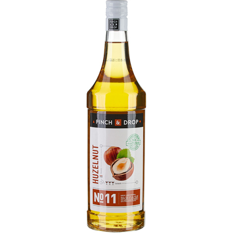 Сироп «Жареный лесной орех» Pinch&Drop уцененный; стекло; 1л; D=85,H=330мм