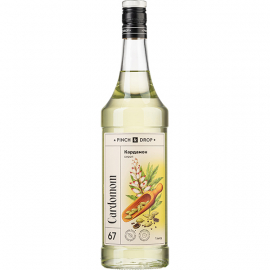 Сироп «Кардамон» Pinch&Drop уцененный; стекло; 1л; D=85,H=330мм; белый