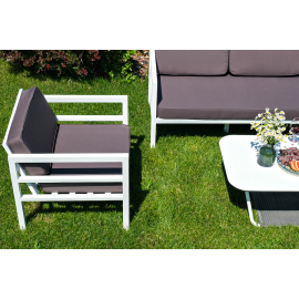 Кресло Эстелья каркас из алюминия