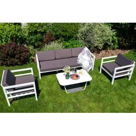 Кресло Эстелья каркас из алюминия