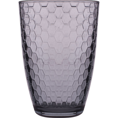 Хайбол «Энджой»; стекло; 350мл; D=81,H=120мм; серый