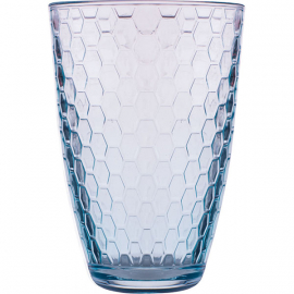 Хайбол «Энджой»; стекло; 350мл; D=81,H=120мм; голуб.