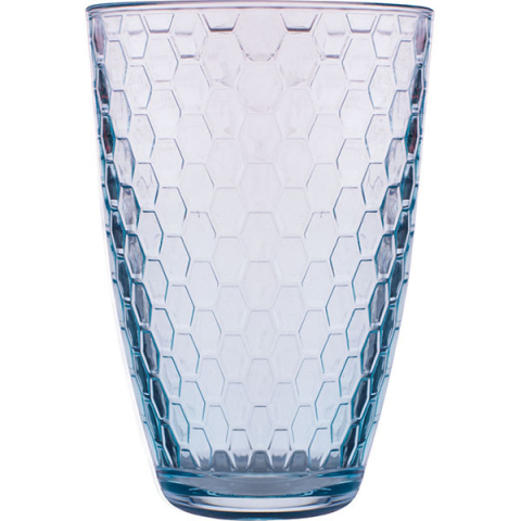 Хайбол «Энджой»; стекло; 350мл; D=81,H=120мм; голуб.