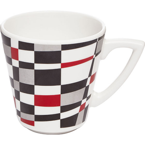 Чашка чайная «Шиир Зинг»; фарфор; 228мл; D=85,H=85мм; разноцветн.,белый