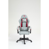 Кресло спортивное TopChairs Phantom ткань серо-красный