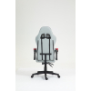 Кресло спортивное TopChairs Phantom ткань серо-красный