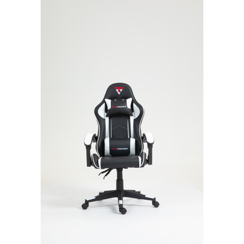 Кресло спортивное TopChairs Shadow черно-белый