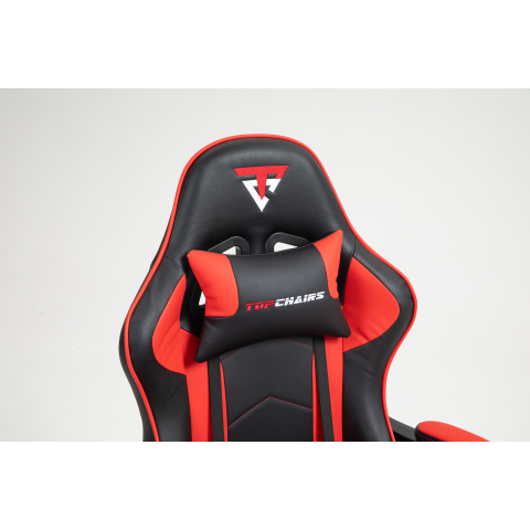 Кресло спортивное TopChairs Shadow черно-красный