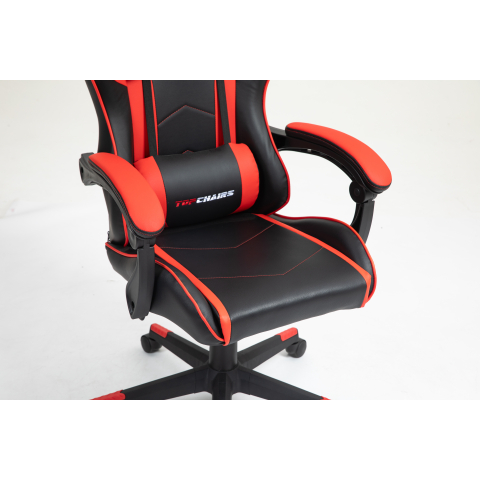 Кресло спортивное TopChairs Shadow черно-красный