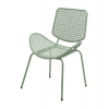Металлический стул Гермес с обработкой против ржавчины цвет мятный