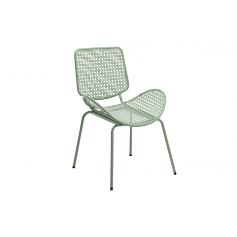 Металлический стул Гермес с обработкой против ржавчины цвет мятный