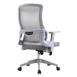 Кресло офисное TopChairs Argo серый