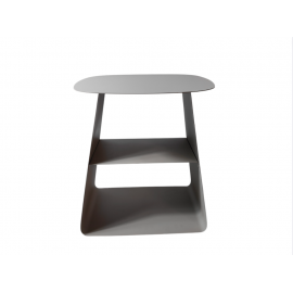 Журнальный столик Leyre металл бежевый