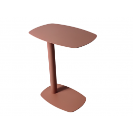 Журнальный столик Eanna S металл коралловый