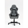 Кресло спортивное TopChairs Wyvern серо-черный