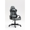 Кресло спортивное TopChairs Wyvern серо-черный
