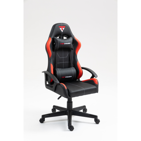 Кресло спортивное TopChairs Wyvern черно-красный