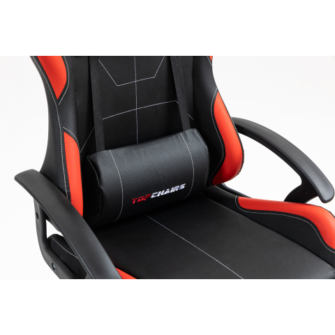 Кресло спортивное TopChairs Wyvern черно-красный