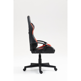 Кресло спортивное TopChairs Wyvern черно-красный