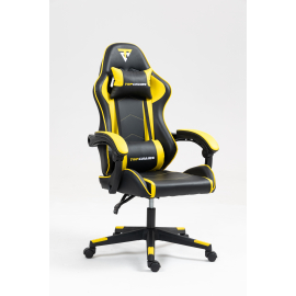Кресло спортивное TopChairs Shadow черно-желтый