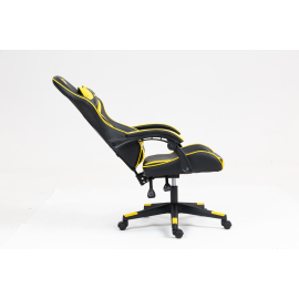 Кресло спортивное TopChairs Shadow черно-желтый