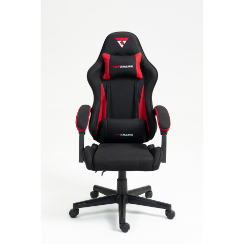 Кресло спортивное TopChairs Phantom черно-красный