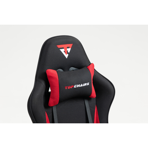 Кресло спортивное TopChairs Phantom черно-красный