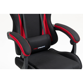 Кресло спортивное TopChairs Phantom черно-красный