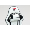 Кресло спортивное TopChairs Shadow бело-черный