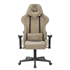 Кресло игровое Бюрократ VIKING KNIGHT LT21 FABRIC песочный