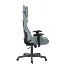 Кресло игровое Бюрократ VIKING KNIGHT LT28 FABRIC серо-голубой