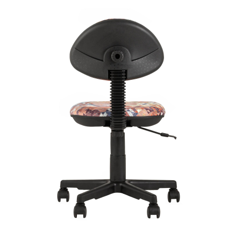 Кресло компьютерное детское УМКА абстракция оранжевый