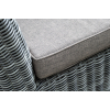"Капучино" диван из искусственного ротанга двухместный, цвет графит
