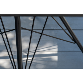 Стол Конте интерьерный из HPL 70x70см, цвет "серый гранит"