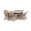 Обеденная группа Латте плетеная, цвет бежевый