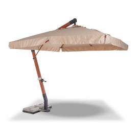 "Ливорно" зонт садовый 3х3м на боковой опоре из алюминия