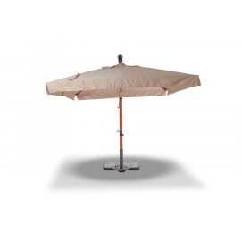 "Ливорно" зонт садовый 3х3м на боковой опоре из алюминия