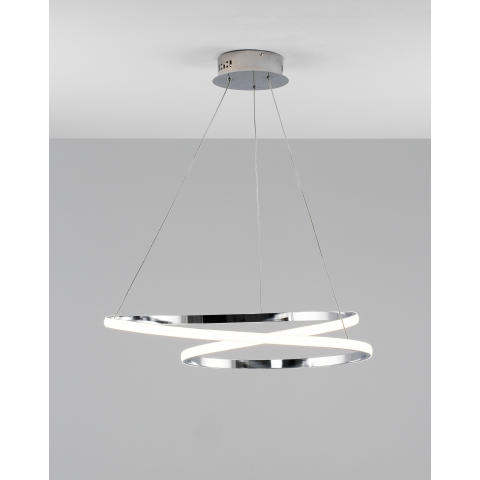 Светодиодная подвесная люстра с пультом Moderli V2772-PL Dante LED 120W