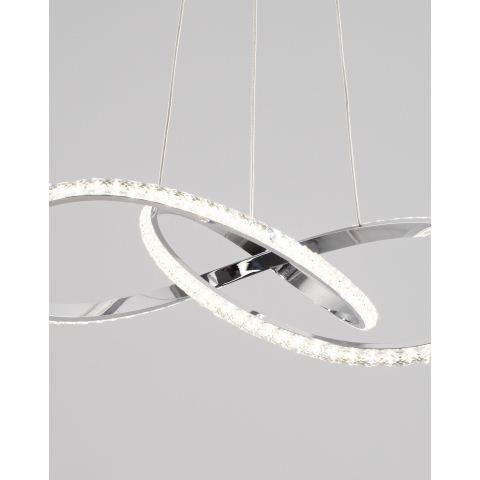 Светодиодная подвесная люстра с пультом Moderli V2786-PL Ello LED 90W