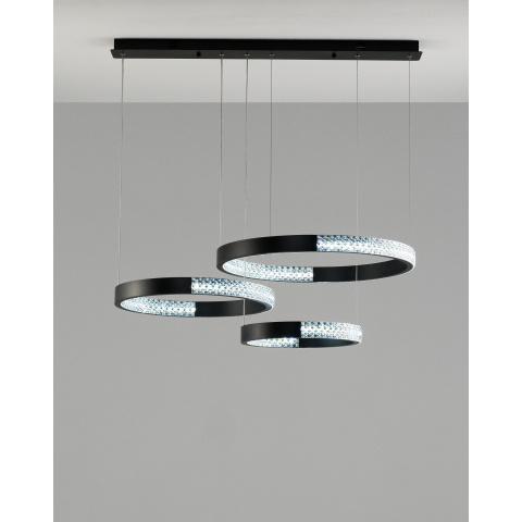 Светодиодный подвесной светильник с пультом Moderli V2893-PL Novas LED 150W