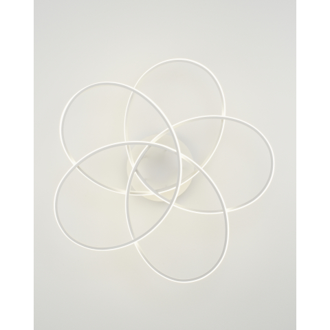 Светодиодная потолочная люстра с пультом Moderli V2750-CL Adam LED 190