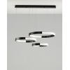 Светодиодный подвесной светильник с пультом Moderli V2893-PL Novas LED 150W