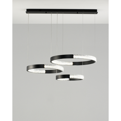 Светодиодный подвесной светильник с пультом Moderli V2893-PL Novas LED 150W