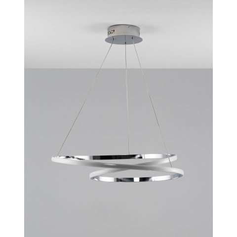 Светодиодная подвесная люстра с пультом Moderli V2772-PL Dante LED 120W