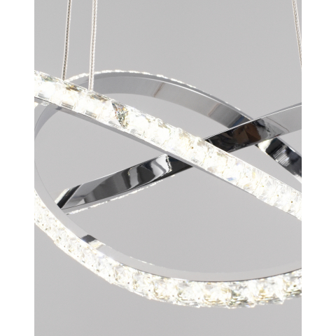 Светодиодная подвесная люстра с пультом Moderli V2786-PL Ello LED 90W