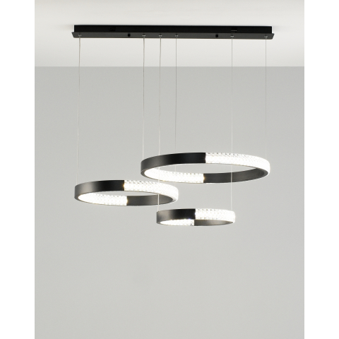 Светодиодный подвесной светильник с пультом Moderli V2893-PL Novas LED 150W