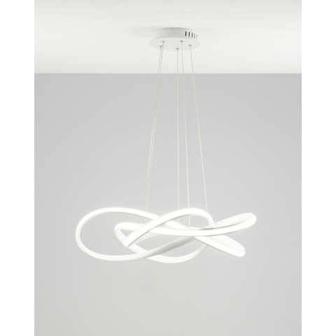 Светодиодная подвесная люстра с пультом Moderli V2792-PL Tiara LED 188W