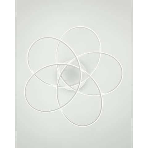 Светодиодная потолочная люстра с пультом Moderli V2750-CL Adam LED 190