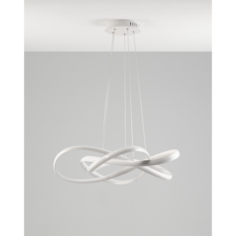 Светодиодная подвесная люстра с пультом Moderli V2792-PL Tiara LED 188W